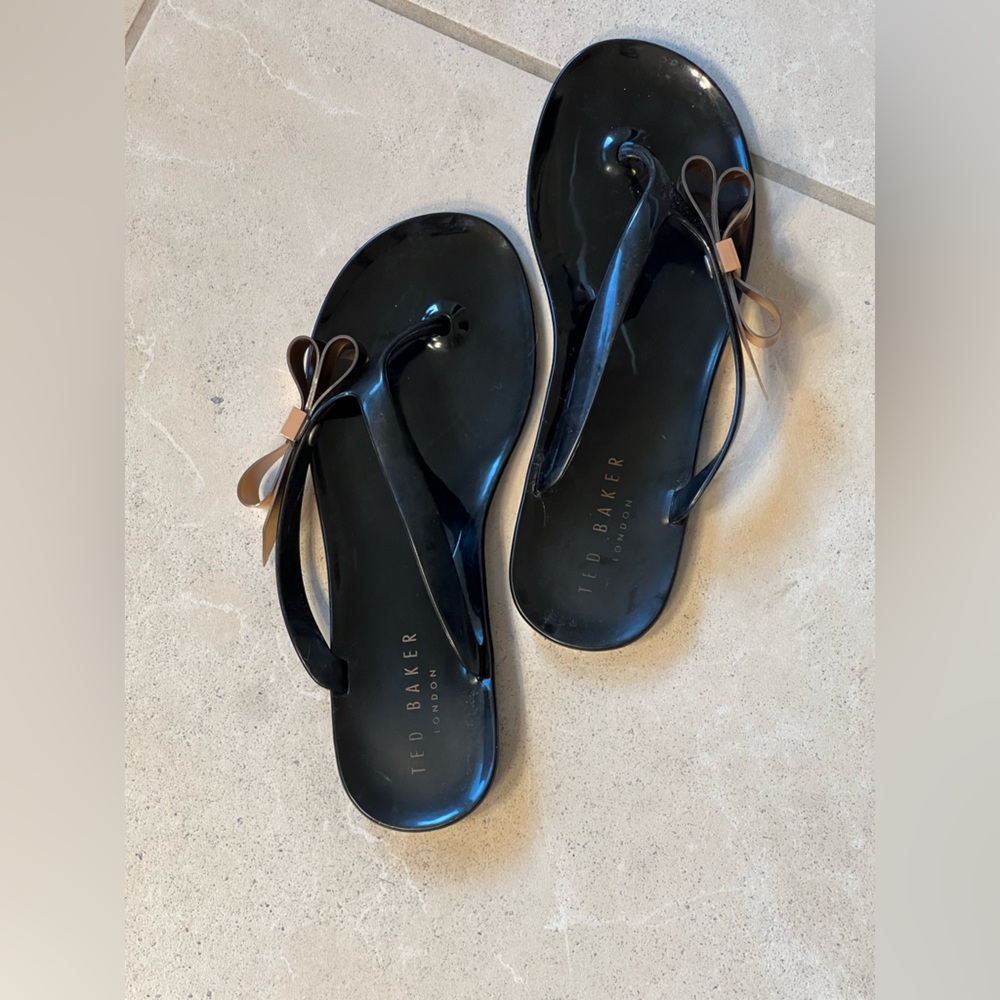 Ted Baker Jelly Bow Sandals